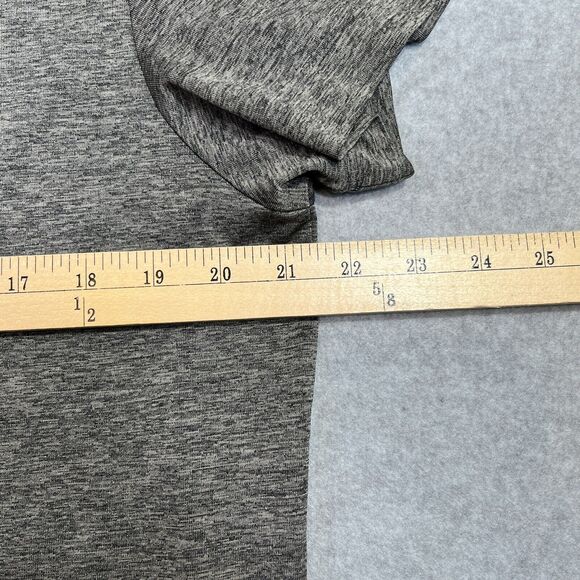 Callaway Shirt Mens M Grey V-Neck Quick Dry Opti-Dri Short Sleeve Golf - Picture 5 of 6